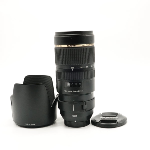 Pre-Owned Tamron SP70-200mm f/2.8 Di VC USD Lens (Nikon F Mount) With Box, Caps & Hood  SN: 110632 (Second Hand)