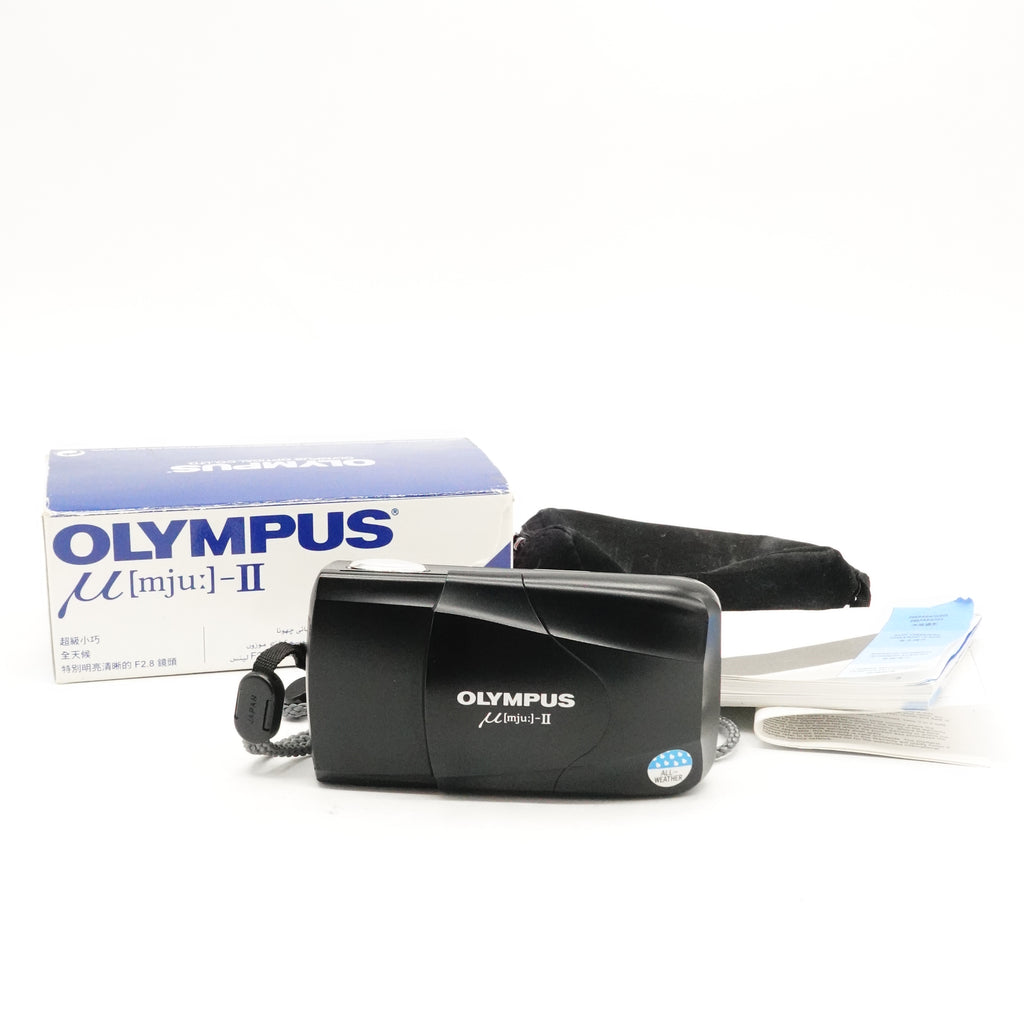 Pre-Owned Olympus Mju ii Film Camera With Mint In Box SN: 5691378 (Second Hand)