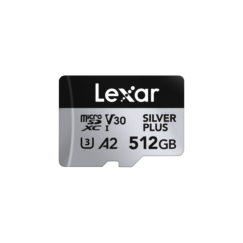 Lexar Professional SILVER PLUS MicroSDXC UHS-I Card 512GB