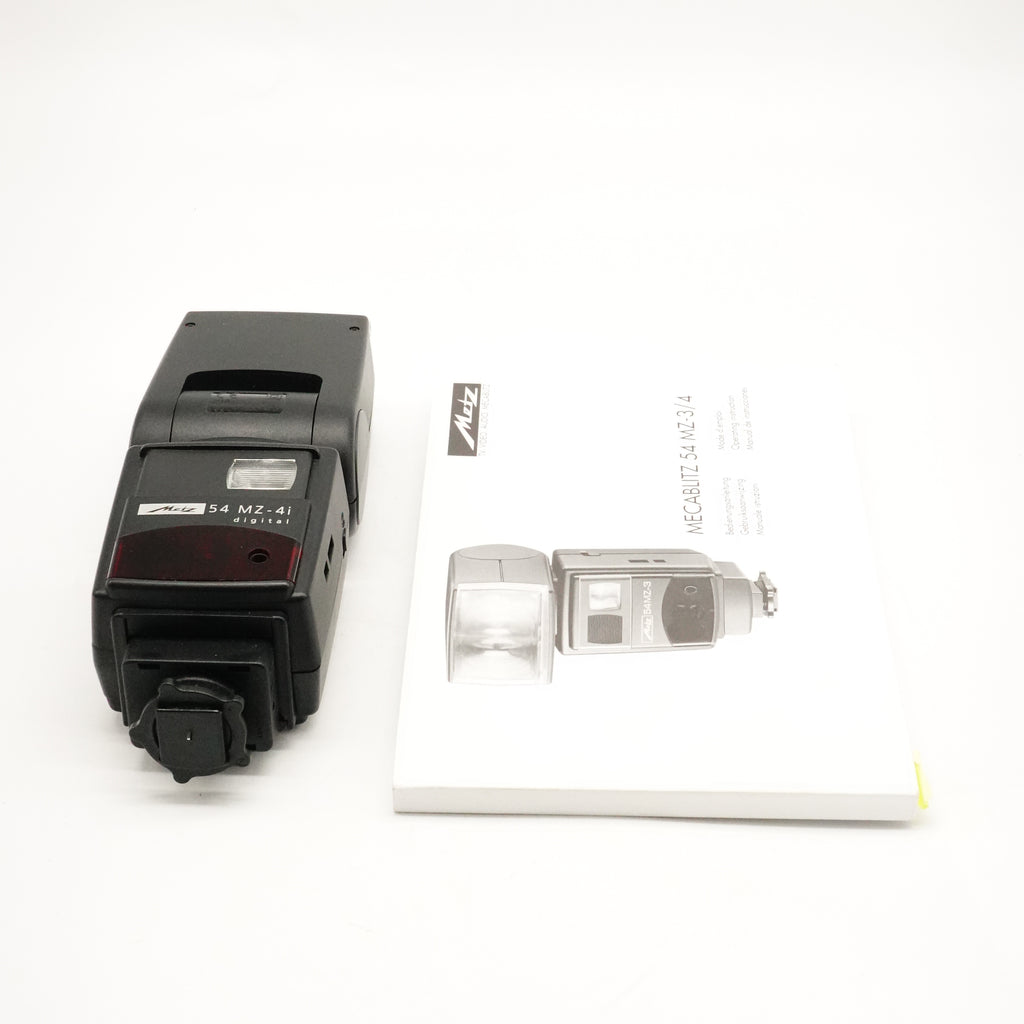Pre-Owned Metz 54MZ-4i Flash with Single Contact Shoe Adapter With Manual SN: 255112 (Second Hand)
