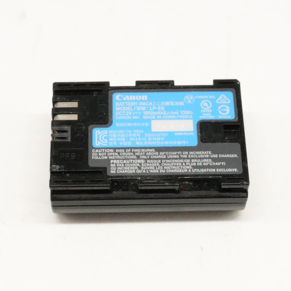 Pre-Owned Canon LP-E6 battery (Second Hand)
