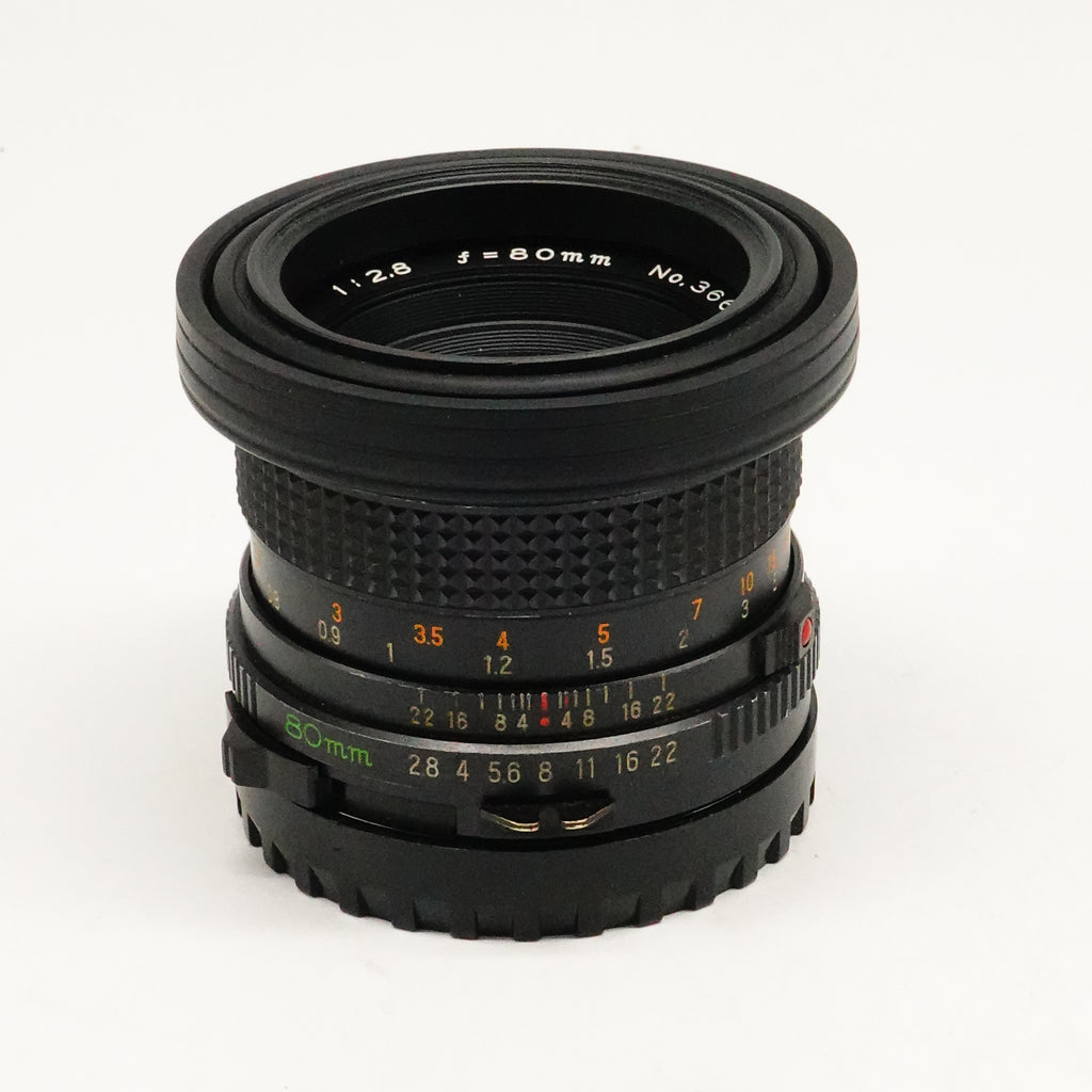 Pre-Owned Mamiya-SEKOR C 80mm f/2.8 Lens with Hood & Caps SN 36681 (Second Hand)