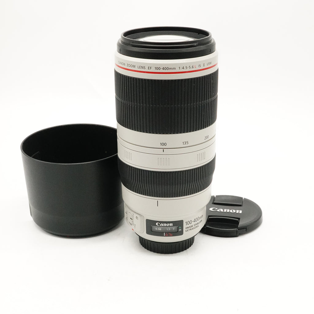 Pre-Owned Canon EF 100-400mm f/4.5-5.6L IS II USM Lens With Caps & Hood SN: 7330000055 (Second Hand)