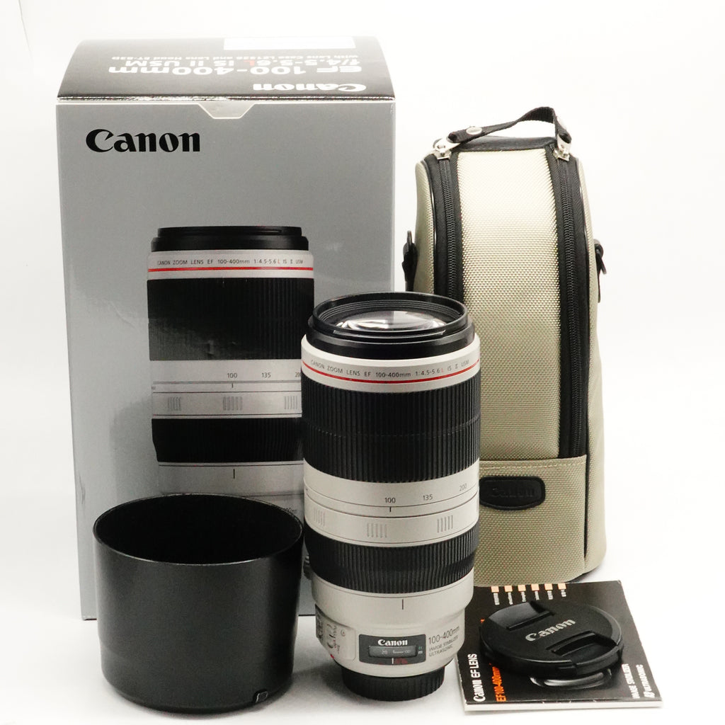 Pre-Owned Canon EF 100-400mm f/4.5-5.6L IS USM II Lens With Box Caps Pouch SN: 3610006504 (Second Hand)