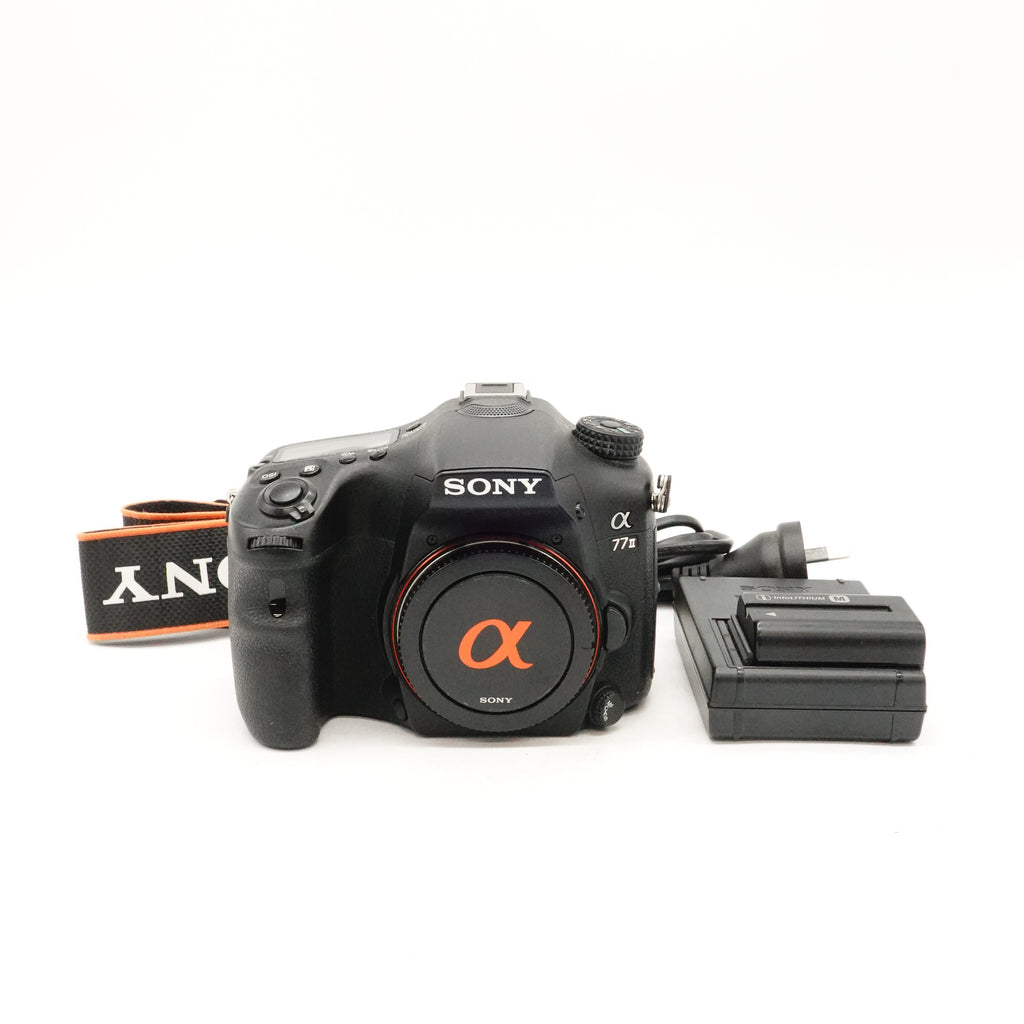 Pre-Owned Sony A77 Mark II SLT Camera with Strap Battery & Charger 3786918 (Second Hand)