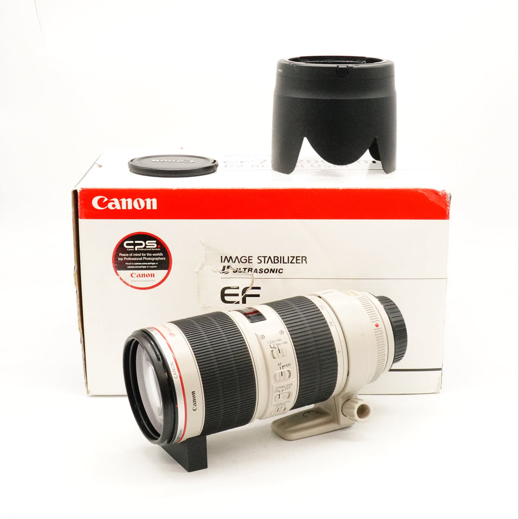 Pre-Owned Canon EF 70-200mm f/2:8 L IS II USM Lens With F&R Caps, Hood SN: 9220010786 (Second Hand)