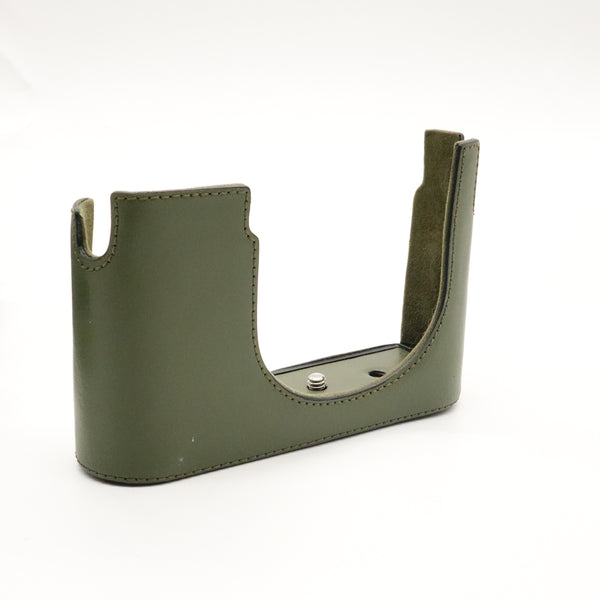 Pre-Owned Leica Q3 Protector Half Case Olive Green With Box (Second Hand)