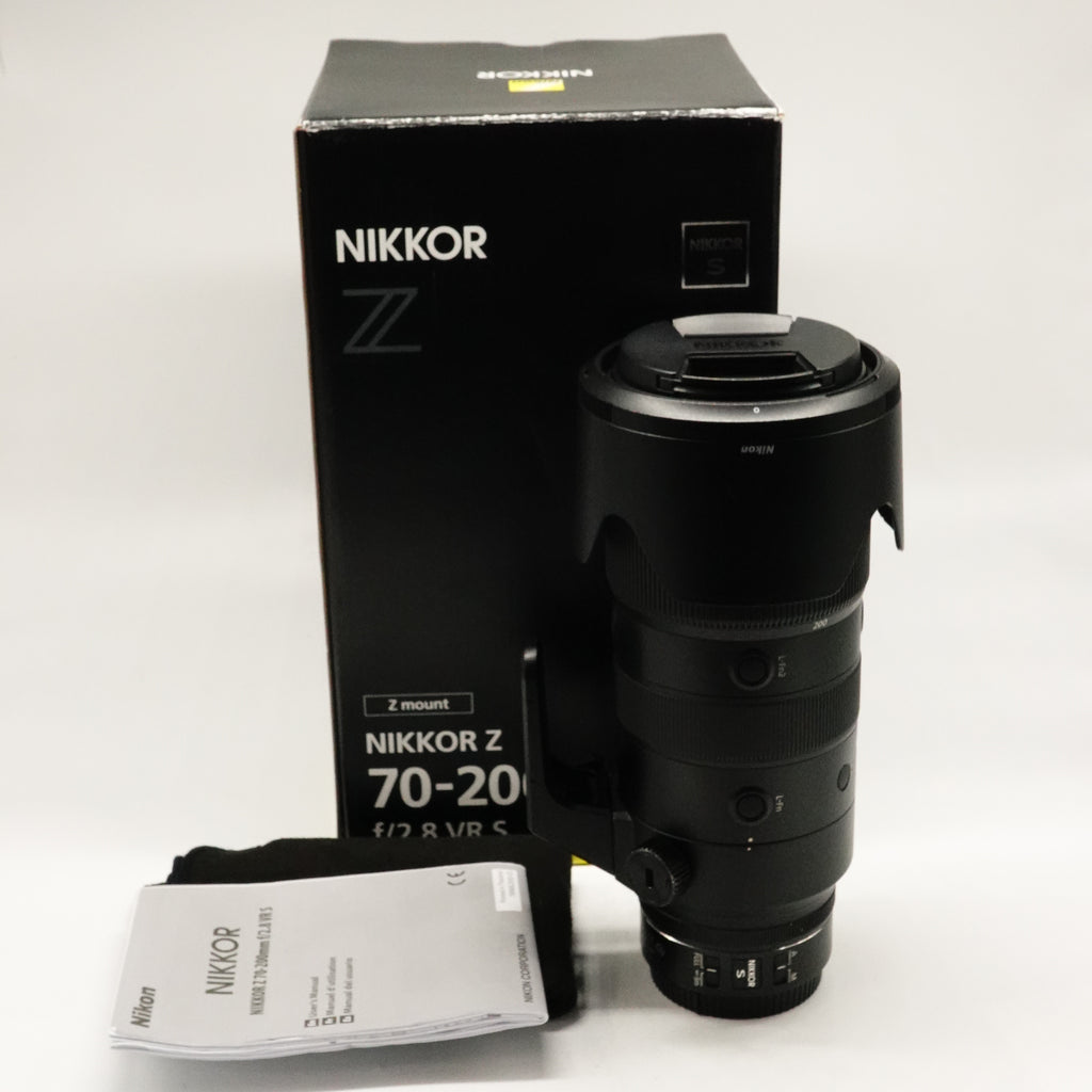 Pre-Owned Nikon  70-200 f/2.8 VR S Lens With Box & All Accessories SN: 20079707 (Second Hand)