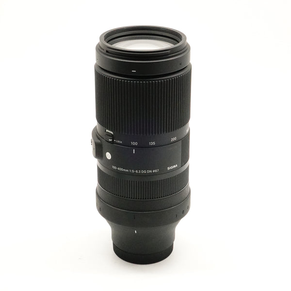 Pre-Owned Sigma 100-400mm f/5-6.3 DG DN Contemporary Lens for Sony E Mount With Box, Manual, Caps, Hood SN: 56641299 (Second Hand)