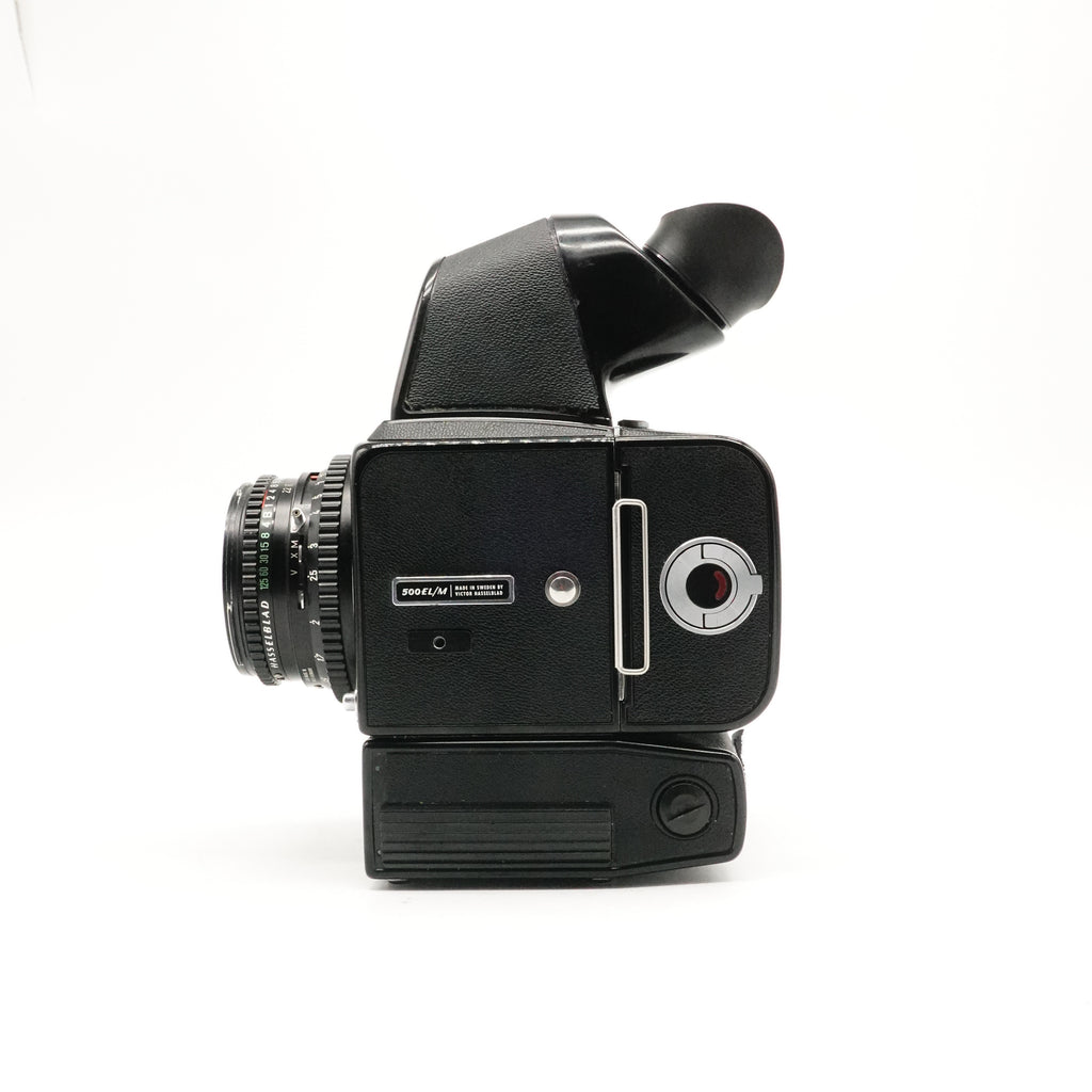 Pre-Owned Hasselblad 500EL/M Body SN: 1315651, w/Carl Zeiss 80mm T* lens, A12 back (Second Hand)