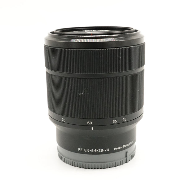 Pre-Owned Sony FE 28-70mm f/3.5-5.6 OSS Lens With Front And Rear Caps SN: 0407026 (Second Hand)