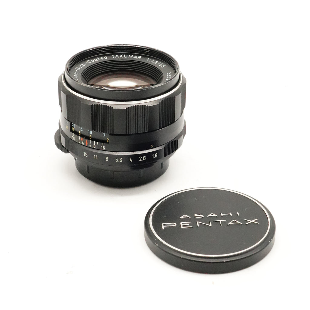Pre-Owned Asahi Super Multi Coated 55mm f/1.8 M42 Mount SN: 5302741 (Second Hand)