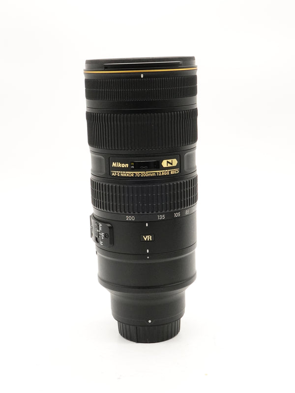 Pre-Owned Nikon AF-S NIKKOR 70-200mm f/2.8G ED VR II Lens With Box, F&R Caps & Hood, SN: 20429551 (Second Hand)