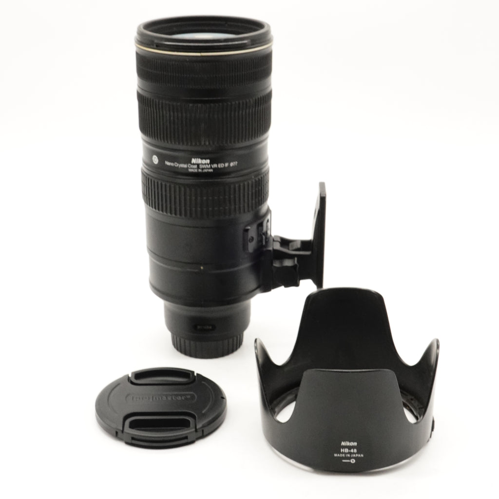 Pre-Owned Nikon  AF-S 70-200mm VR f2.8 GII ED N Lens With Hood, Tripod, F&R Caps SN: 20116304 (Second Hand)
