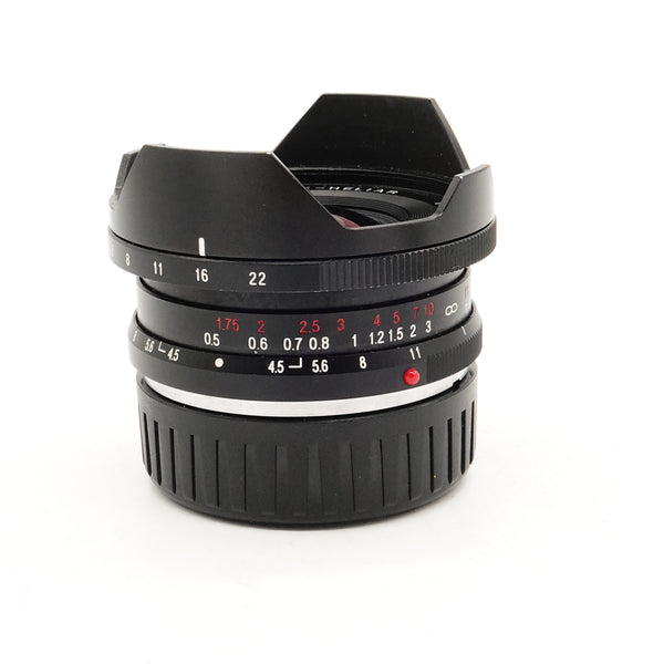 Pre-Owned Voigtlander 15mm f/4.5 lens W/Finder 9920943, F&R Caps SN: 9920943 (Second Hand)