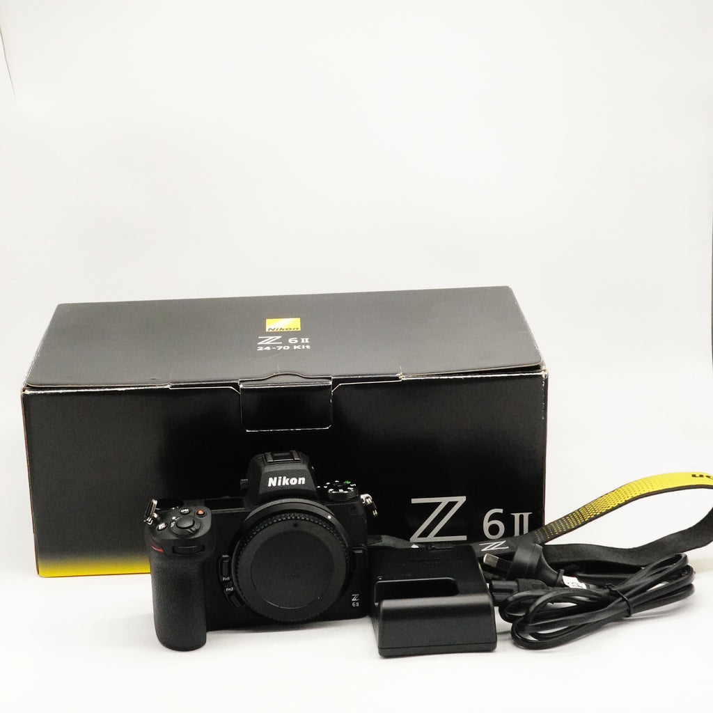 Pre-Owned Nikon Z6 II Body With Box, Battery, Charger, Strap, Body Cap SN: 7415902 (Second Hand)