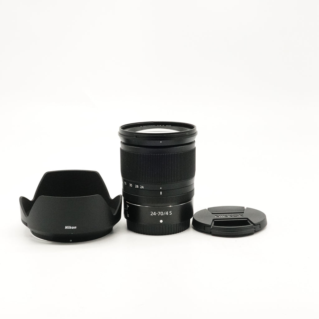 Pre-Owned Nikon Z 24-70mm F/4 With Caps, Hood SN: 20363487 (Second Hand)