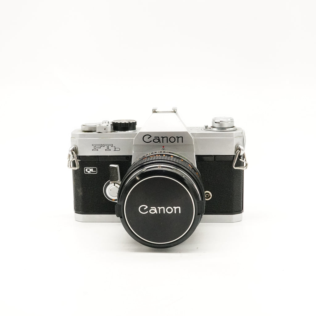 Pre-Owned Canon FTb QL SLR Camera SN: 431651 w/ FD 50mm f/1.4 SN: 160421 (Second Hand)