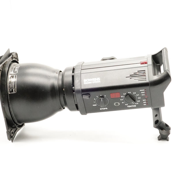 Pre-Owned Bowens GM500R Monolight with Light Stand, Barndoors & Reflector Kit (Second Hand)