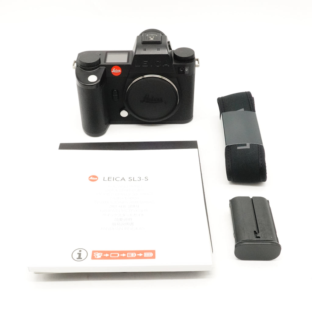 Pre-Owned Leica SL3-S Mirrorless Digital Camera Body. Boxed As New, Battery, Strap, Body Cap SN: 5996106 (Second Hand)