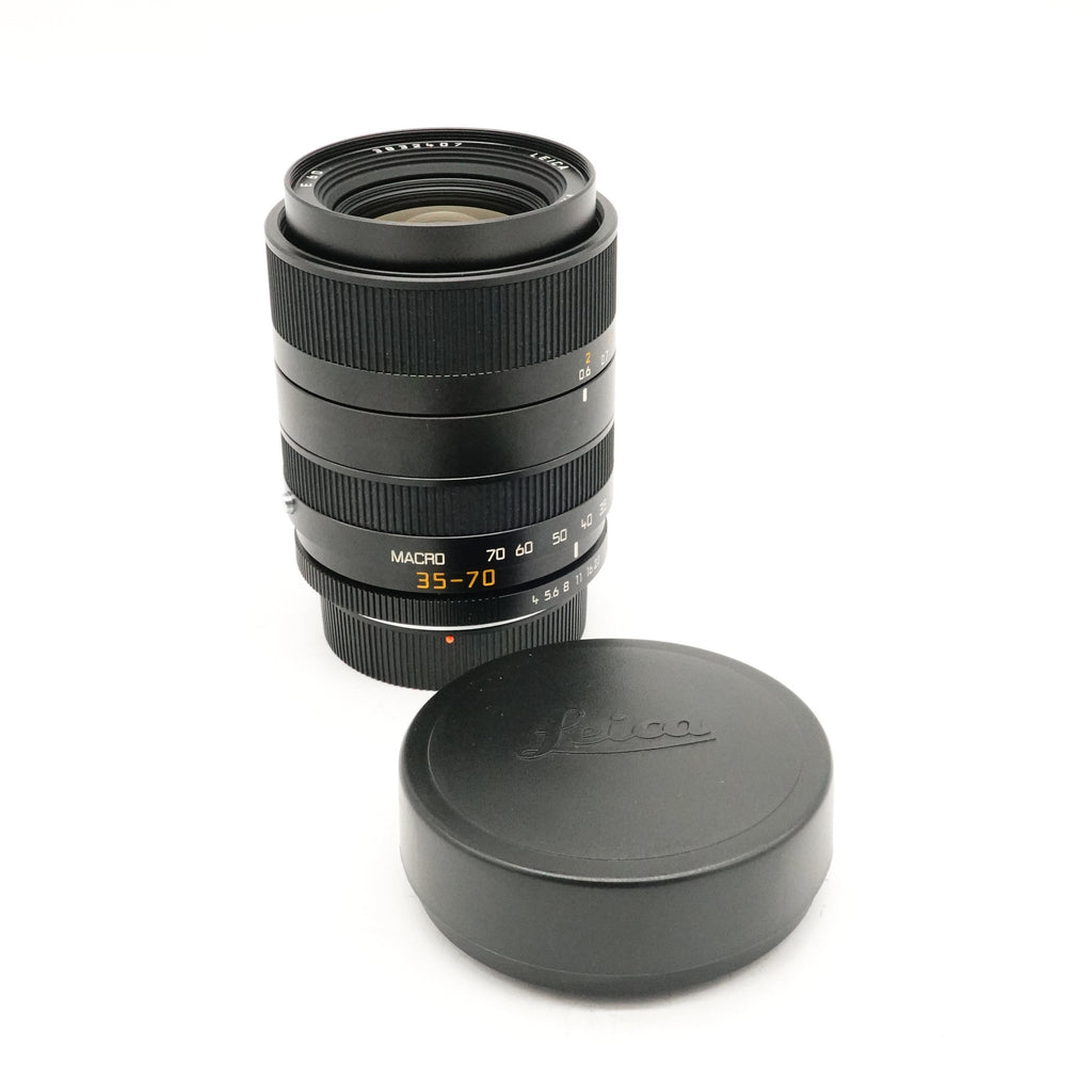 Pre-Owned Leica R 35-70mm F4 MACRO 11277 Lens Made in Japan Year 1998 With F&R Caps SN: 3832407 (Second Hand)