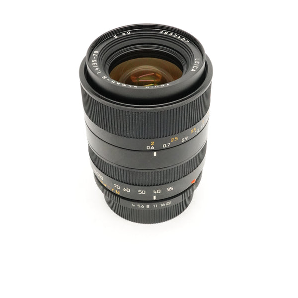 Pre-Owned Leica R 35-70mm F4 MACRO 11277 Lens Made in Japan Year 1998 With F&R Caps SN: 3832407 (Second Hand)