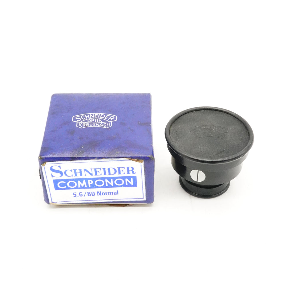 Pre-Owned Schneider 80mm 5.6 Enlarger Lens with Box & Caps SN: 12244091 (Second Hand)