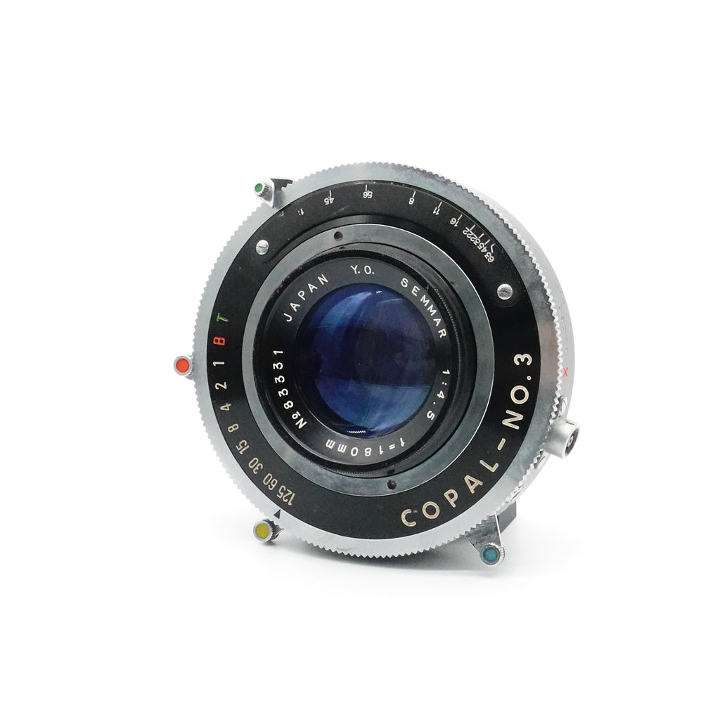 Pre-Owned Yamaski Optical Commercial-Congo 180mm f/4.5 Large Format Lens in Copal 3 Shutter 83331 (Second Hand)