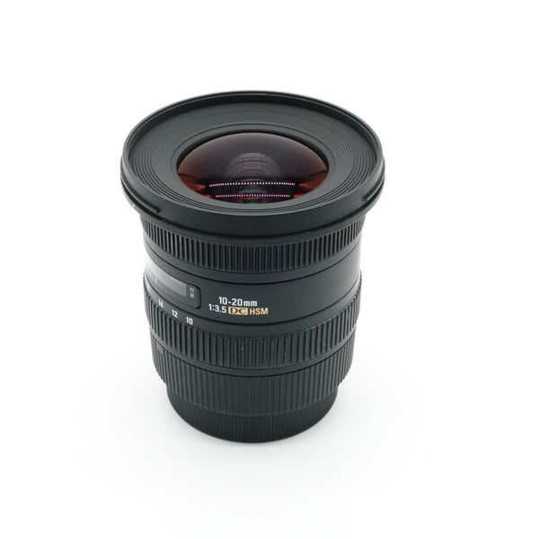 Pre-Owned Sigma EX 10-20mm f/3.5 DC HSM Lens (For Canon) With Front & Rear Caps SN: 14125131 (Second Hand)