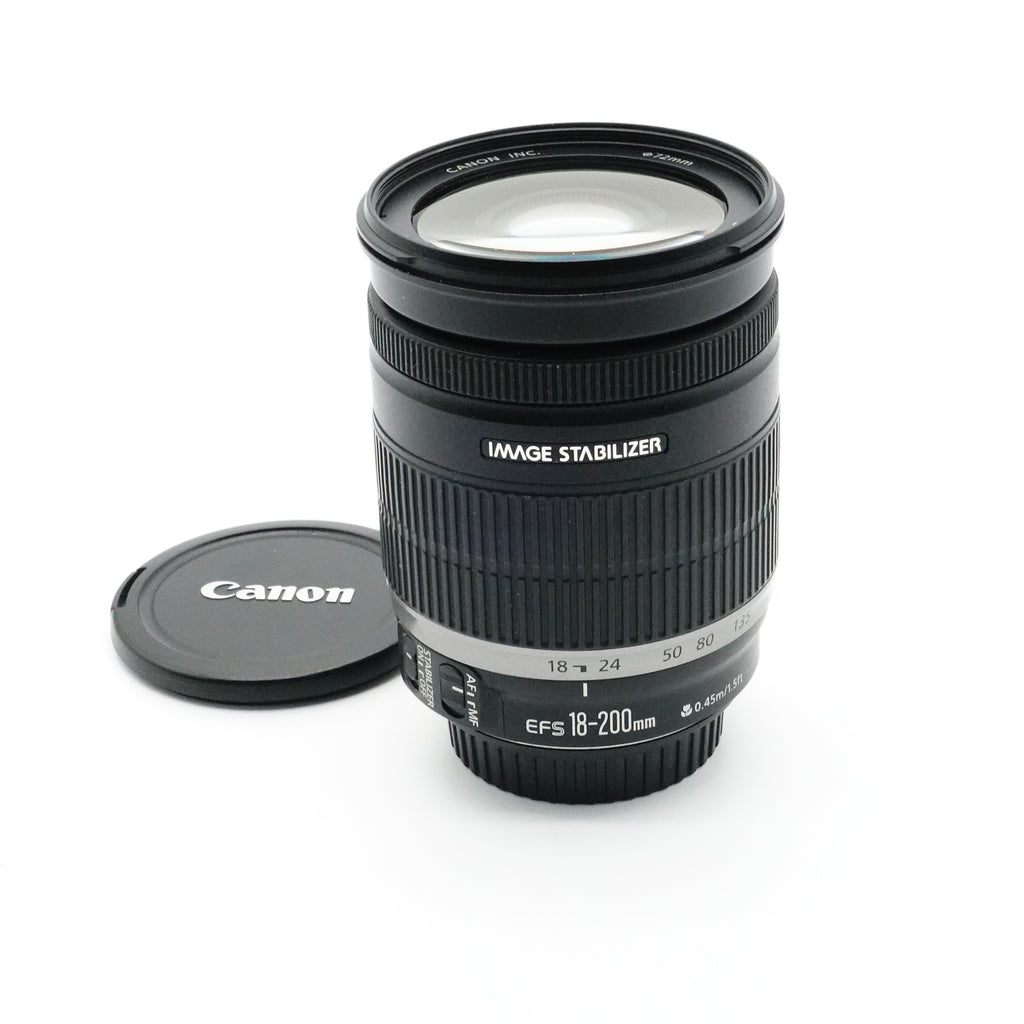 Pre-Owned Canon EF-S 18-200mm f/3.5-5.6 IS Lens With Front & Rear Caps SN: 8352510019 (Second Hand)