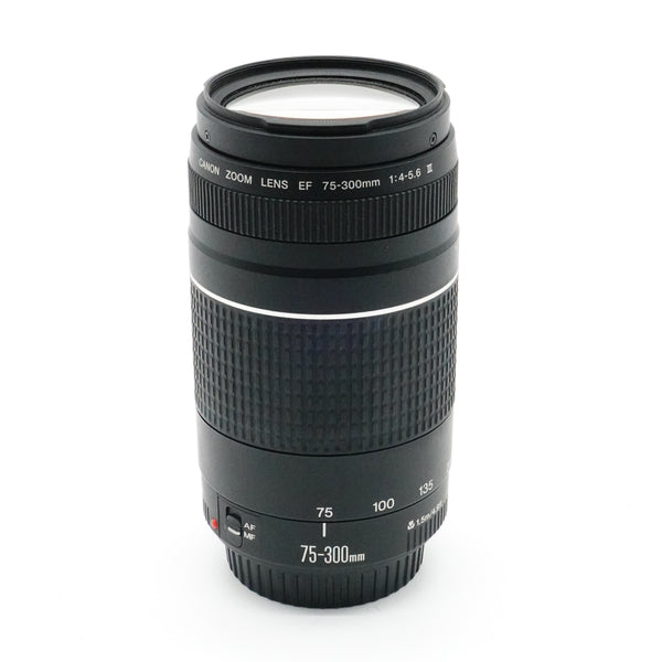 Pre-Owned Canon EF 75-300mm f/4-5.6 III Lens With Caps SN: 23603420 (Second Hand)