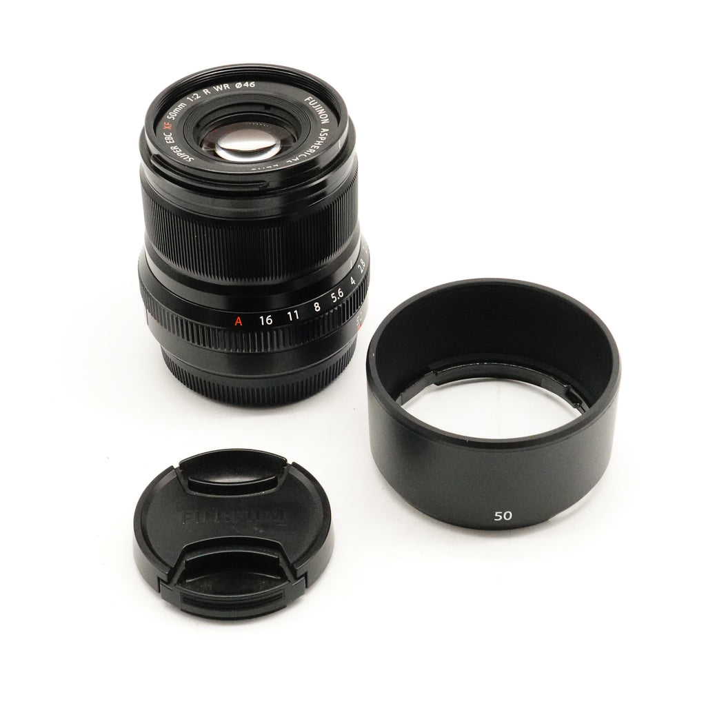 Pre-Owned FUJIFILM XF 50mm f/2 R WR With Hood, Caps SN: 2AB03320 (Second Hand)