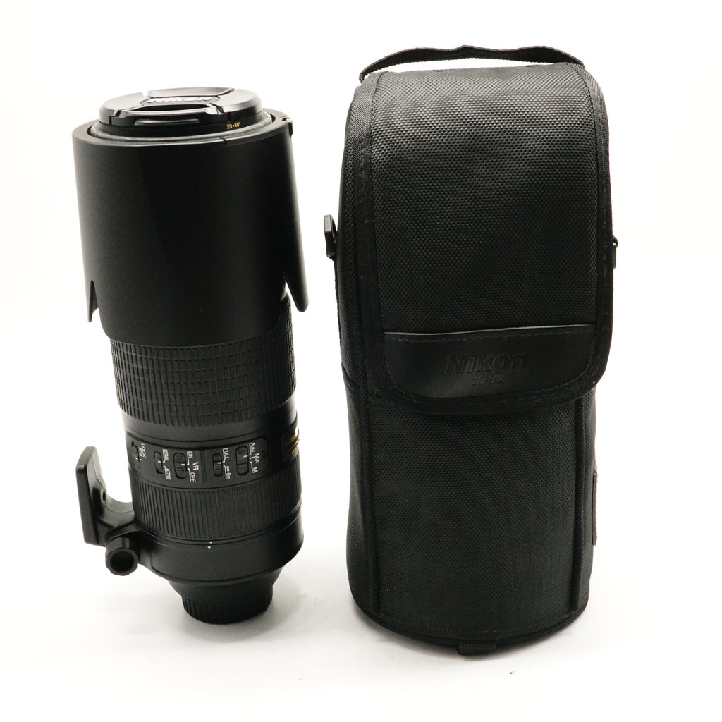 Pre-Owned Nikon AF-S NIKKOR 80-400mm f/4.5-5.6 G ED VR Lens With Caps, Case, Hood & Manual SN: 259865 (Second Hand)