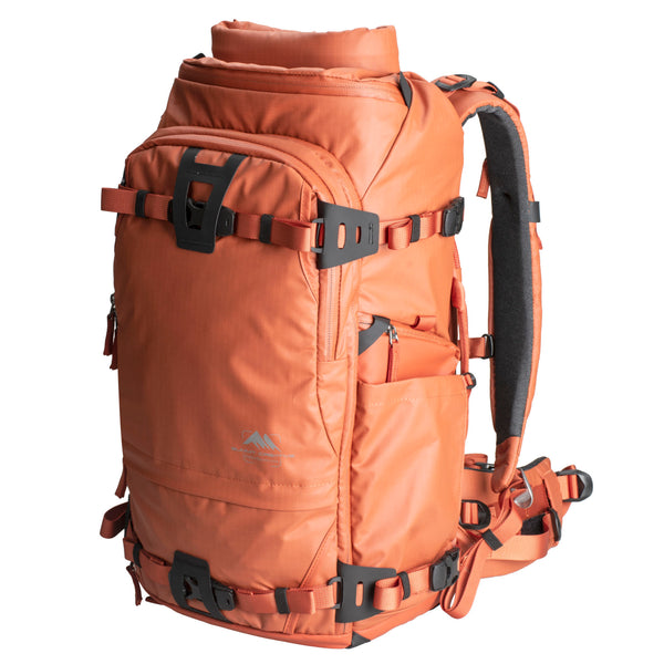 Summit Creative Tenzing Rolltop Medium Camera Backpack 30L (Orange)