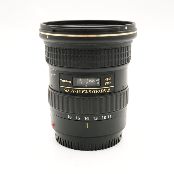 Pre-Owned Tokina SD 11-16mm F/2.8 (IF) DX H With Caps SN: 87K9201 (Second Hand)