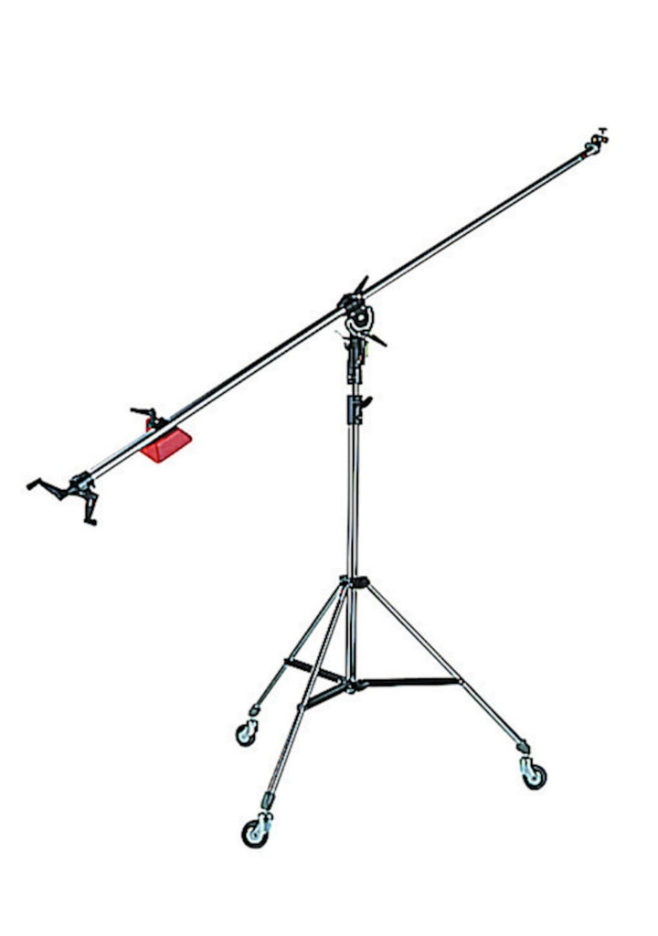 Pre-Owned Manfrotto  025BS Super Boom Kit includes 025 Super Boom, 008 Stand with Wheels & 022 7kg Weight (Second Hand)