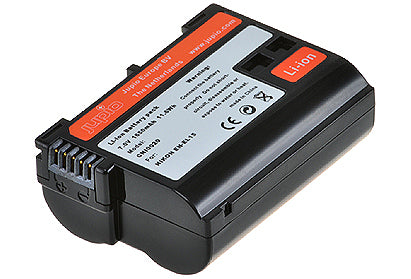 Jupio EN-EL15 1700mAh Batteries with USB Dual Charger Kit for Nikon