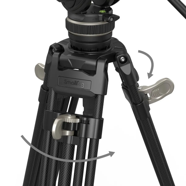 SmallRig FreeBlazer Heavy-Duty Carbon Fiber Tripod Kit 3989