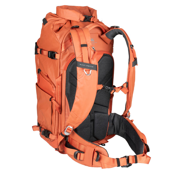 Summit Creative Large Rolltop Camera Backpack Tenzing 40L (Orange)