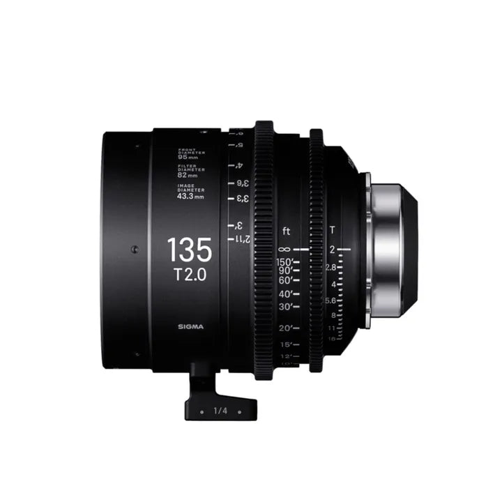 Sigma 135mm T2 Cine Lens - PL Mount + i-Technology