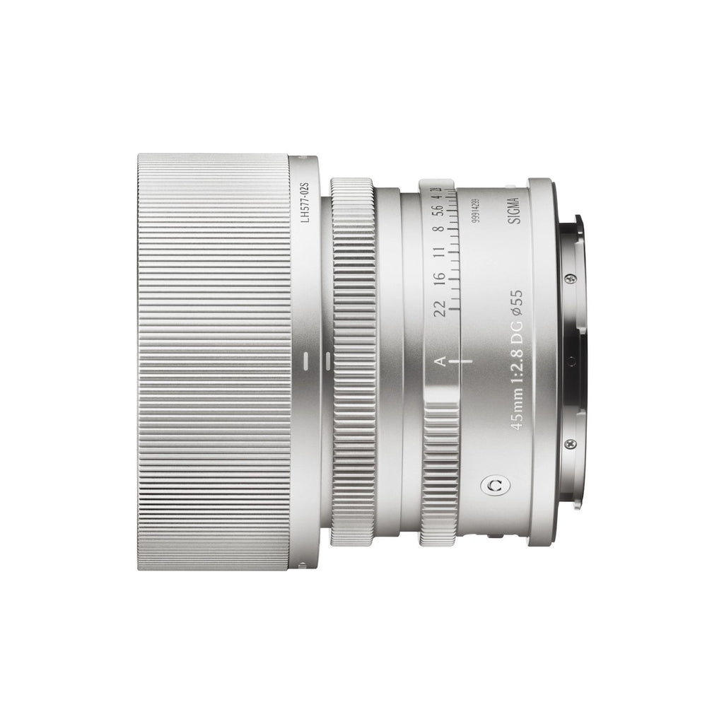 Sigma 45mm f/2.8 DG Contemporary Lens for L-Mount Silver
