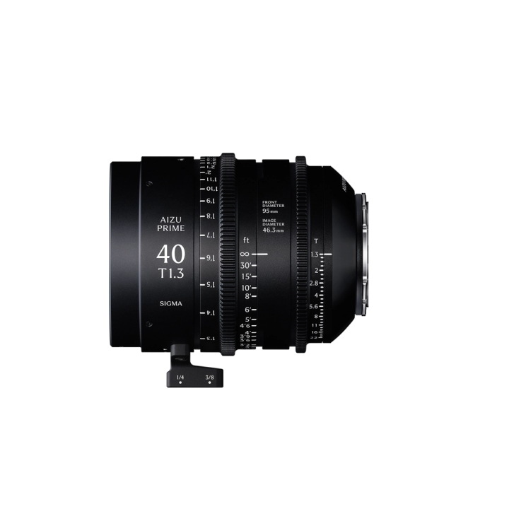 Sigma Aizu 40mm T 1.3 Cine Prime - E Mount