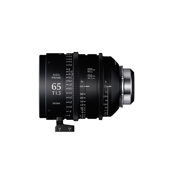 Sigma Aizu 65mm T 1.3 Cine Prime - PL Mount