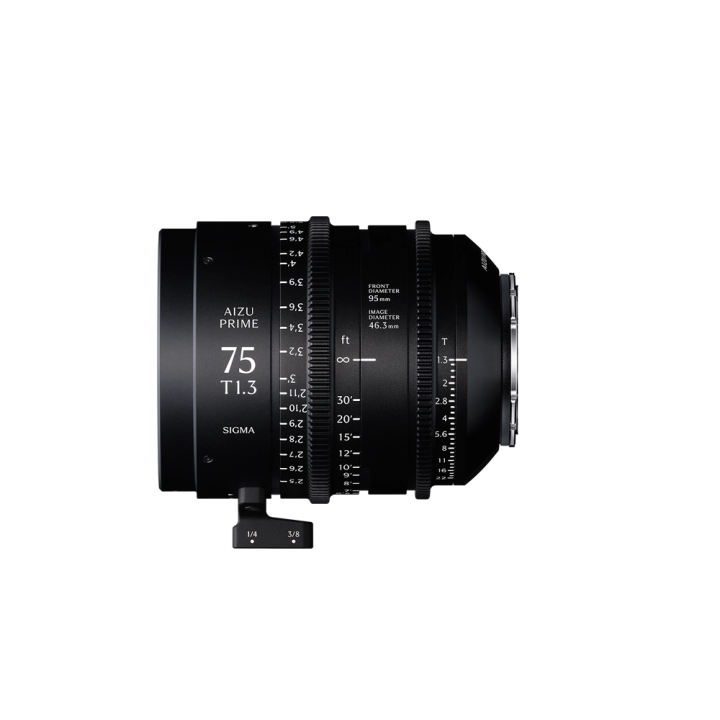 Sigma Aizu 75mm T 1.3 Cine Prime - E Mount