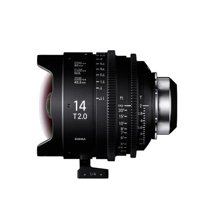 Sigma 14mm T2 Cine Lens - PL Mount + i-Technology