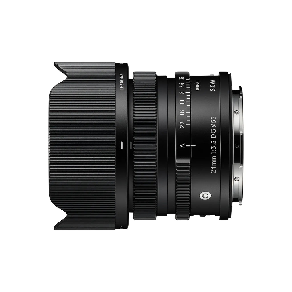 Sigma 24mm f/3.5 DG Contemporary Lens for L Mount Black