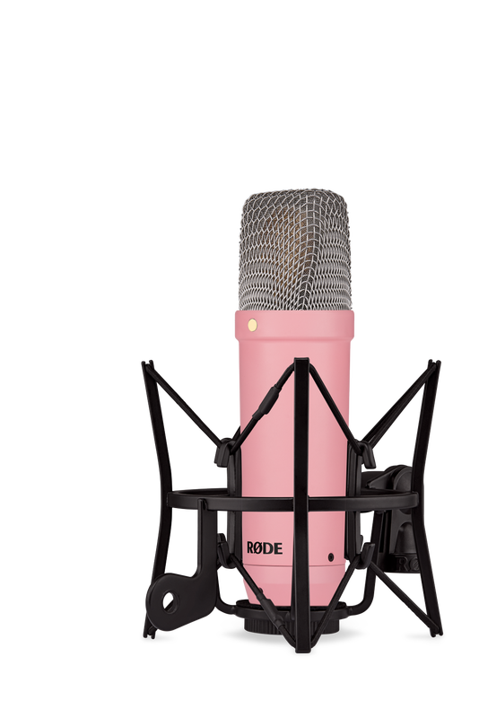 RODE NT1 Signature Series Large-Diaphragm Condenser Microphone (Pink)