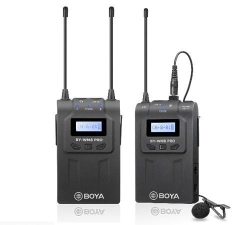 Boya BY-WM8 Pro-K1 Wireless UHF Microphone System