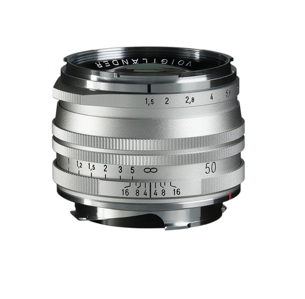 Voigtlander NOKTON Vintage Line 50mm f/1.5 Aspherical II MC Silver - Leica M