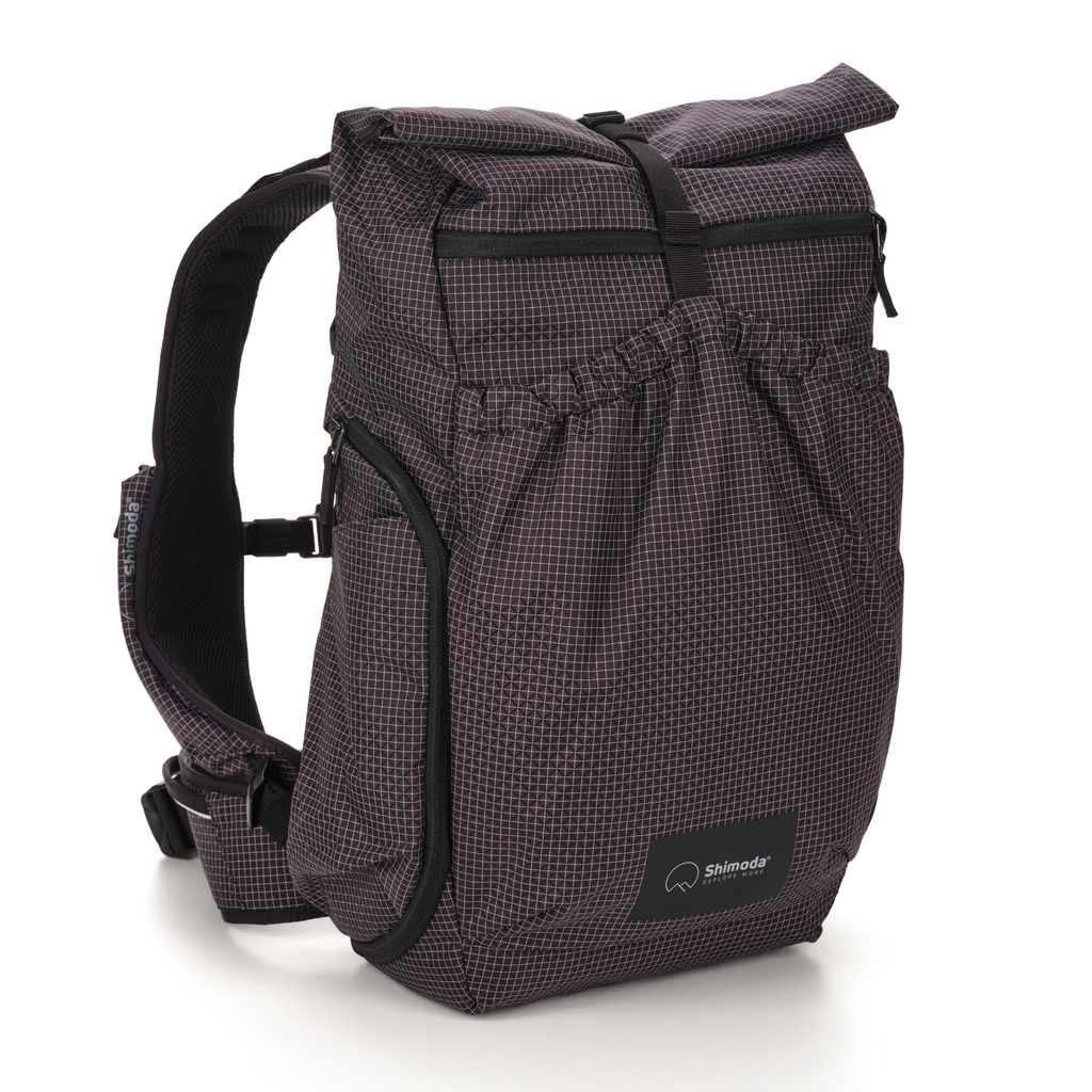 Shimoda Side Lite 22 Backpack - Black/White